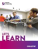 Christie University Training Brochure