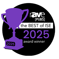 rAVe 2025 award logo